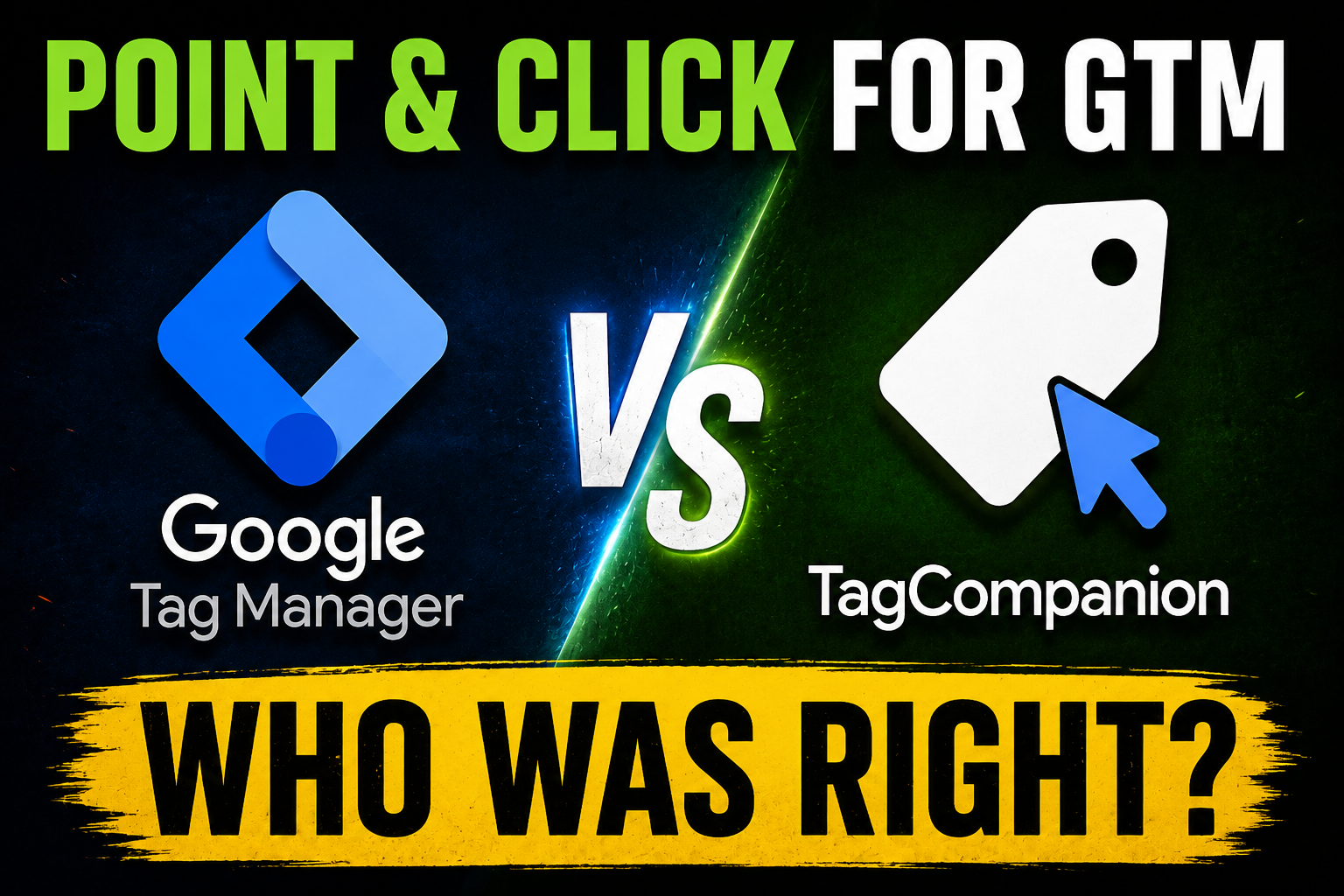 Google Tag Manager's New Visual Tagging Just Proved Us Right